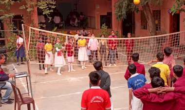 बाल दिवस पर बच्चों की खेल प्रतियोगिता सम्पन्न