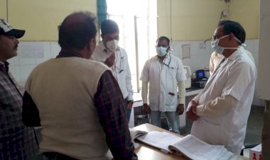 एसडीएम ने किया गोविंदगढ़ सीएचसी का औचक निरीक्षण, किए कारण बताओ नोटिस जारी