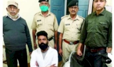 अवैध विदेशी एवं सेना कैंटीन में विक्रय योग्य शराब के साथ एक गिरफ्तार