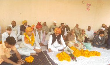 कांकरा बर्डोद के ग्रामीणों ने किया नवनिर्वाचित जनप्रतिनिधियों का स्वागत