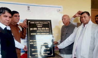 सरकारी विद्यालय क्रमोन्नत होने पर विधायक ने किया उद्घाटन