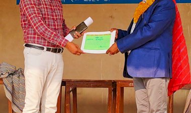राजकीय उच्च माध्यमिक विद्यालय भोड़की में ब्लॉक स्तरीय शिक्षक सम्मान समारोह का हुआ आयोजन