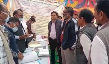 अतिरिक्त संभागीय आयुक्त ने निम्बड़ी पहुंच शिविर का लिया जायजा