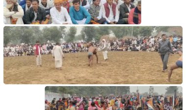 सैयद दादा सेनूर का मेला भरा, विशाल कुश्ती दंगल का हुआ आयोजन