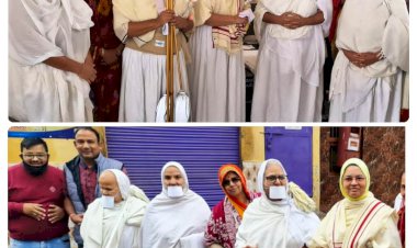 दो सम्प्रदाय की साध्वीयों का हुआ अद्भुत मिलन, धर्मचर्चा की