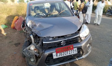 कार पिकअप में भिड़ंत, दो गंभीर रूप से घायल एक की हालत नाजुक