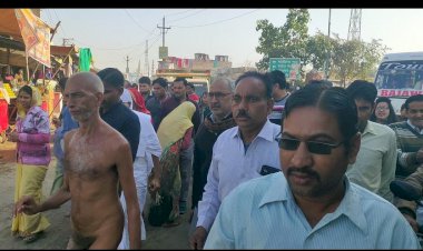 दिगंबर जैन संत श्री 108 ज्ञानभूषण मुनिराज रत्नाकर का ससघ  लक्ष्मणगढ़ में मंगल प्रवेश