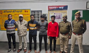 शाहपुरा के त्रिमूर्ति चौराहा पर महिला की नथ लूटने के मामले का राजफाश, तीन गिरफ्तार