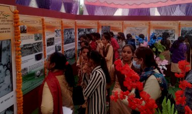 डीग में हुआ आजादी के अमृत महोत्सव प्रदर्शनी का शुभांरभ