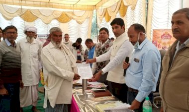 सैमला खुर्द में प्रशासन गांवो के संग अभियान के तहत शिविर आयोजित