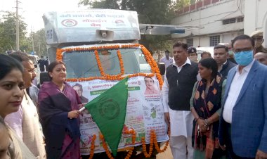 कैबिनेट मंत्री एवं महिला बाल अधिकारिता एवं आयोजन विभाग ममता भूपेश पहूँची अलवर