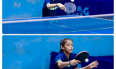 दक्ष व कोमल को मिली भीलवाड़ा टीटी टीम की कप्तानी