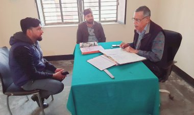मुख्यमंत्री आरोग्य स्वास्थ्य मेला में सीएमओ ने की डॉ शिवम वर्मा की प्रशंसा