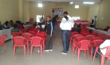 प्रधान व उपप्रधान सहित 7 पंचायत समिति सदस्यों की उपस्थित में साधारण सभा की पहली बैठक हुई आयोजित, खाली कुर्सियां प्रतिनिधियों की देखती रही राह