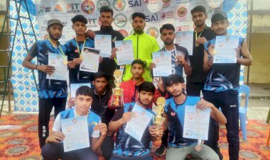 बिजनौर में आयोजित राष्ट्रीय खेल प्रतियोगिताओं में राजस्थानी खिलाड़ियों का नेशनल में हुआ चयन