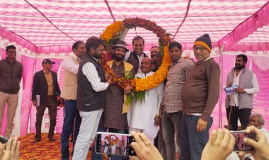 किशोरपुरा में 3 करोड़ 80 लाख की जल जीवन मिशन योजना के शिलान्यास कार्यक्रम में उमड़े ग्रामीण