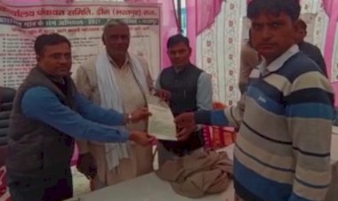 मुख्यमंत्री चिरंजीवी स्वास्थ शिविर में खेडा ब्राह्मण के  311 लोगो को मिला उपचार