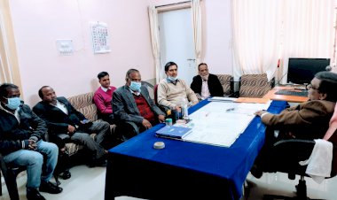 एडीजे कोर्ट में राष्ट्रीय लोक अदालत को लेकर बैठक का हुआ आयोजन