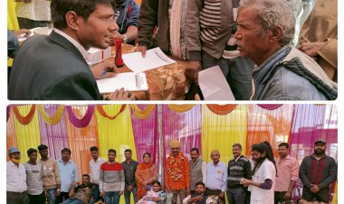 लोकसभाध्यक्ष बिरला व किसान नेता कमलेंद्र हाड़ा के जन्मदिन पर रक्तदान व नेत्र चिकित्सा शिविर का किया गया आयोजन