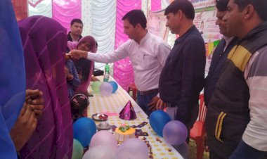 रेटा मे प्रशासन गांवों के संग शिविर हुआ आयोजित