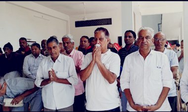 नान्देशमा में जैन समाज के राष्ट्रीय मुनि के सुंदर वाटिका पहुँचने पर सिंघवी परिवार ने किया स्वागत सत्कार