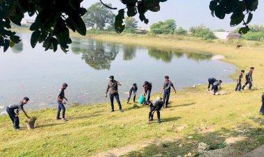 ईको क्लब हलेड़ द्वारा स्वच्छता पखवाडे का किया गया आयोजन