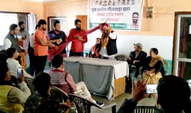 सैकड़ों कांग्रेस युवा कार्यकर्ता जयपुर रैली में करेंगे कूच