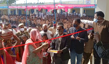 राजकीय उच्च माध्यमिक विद्यालय धावडिया के नवनिर्मित भवन विस्तार एवं आईसीटी लैब का हुआ लोकार्पण