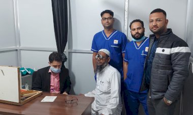 निःशुल्क नेत्र रोग चिकित्सा परामर्श शिविर में 230 को मिला परामर्श