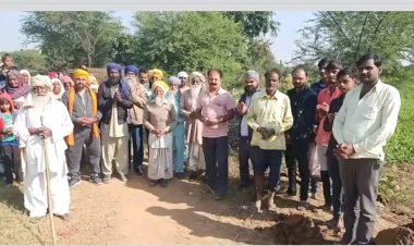 सिख संगत की बैठक में किया निर्णय, कुशाल बास में नए गुरूद्वारे का होगा निर्माण