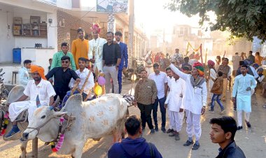 बैलगाड़ी से दुल्हन लेने पहुंचा दुल्हा, बारातियों को याद आया पुराना दौर