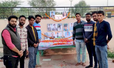 हेलीकॉप्टर हादसें में शहीद हुए माँ भारती के वीर सपूतों को दी भावभीनी श्रद्धांजलि