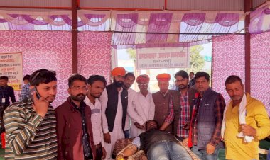 लायन्स क्लब मकराना के शिविर में हुआ 316 युनिट रक्तदान