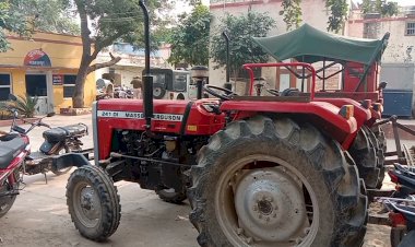 लावारिस अवस्था में मिले ट्रैक्टर को पुलिस ने किया जप्त
