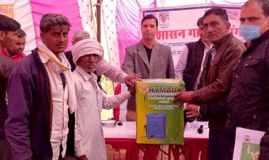 खाैखर में आयोजित हुआ प्रशासन गांवो के संग शिविर,  ग्रामीणों को मिला सरकारी योजनाओं का लाभ