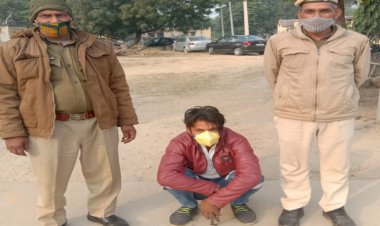 गोविंदगढ़ पुलिस की कार्यवाही, अवैध देसी कट्टा व जिंदा कारतूस सहित एक गिरफ्तार