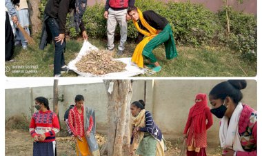 राष्ट्रीय सेवा योजना शिविर का किया आयोजन