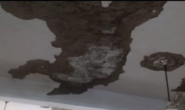 गोविंदगढ़ सीएचसी के प्रसूता वार्ड की छत से गिरा लेंटर का मलबा, मचा हड़कंप