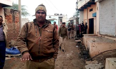 जमीनी विवाद को लेकर दो पक्षों में हुए झगडे में जमकर हुआ पथराव,  5 महिलाओं सहित 13 गिरफ्तार