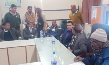 बीबीएनएल के सीएमडी का बर्डोद दौरा, ग्रामीणों ने किया स्वागत