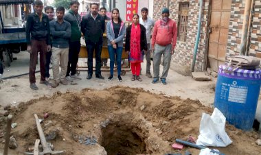 12 साल से बन्द पड़ी जलापूर्ति को करवाया शुरू