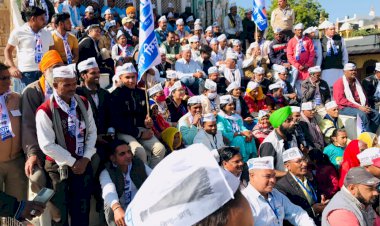 केशोराय पाटन में आयोजित हुआ आमआदमी पार्टी का संभागीय कार्यकर्ता सम्मेलन समारोह