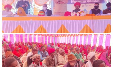 प्रभारी मंत्री ने जल योजना के तहत 223.06 लाख लागत की दो परियोजना का किया शिलान्यास