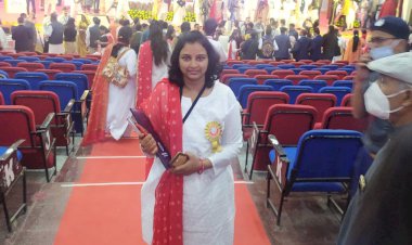 श्वेता को मिला गोल्ड मेडल