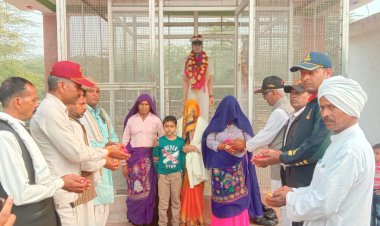 शहीद की तृतीय पुण्यतिथी पर श्रद्धांजली की अर्पित