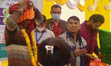 कठूमर सीएचसी मे 400 राेगियाे ने उठाया मुख्यमंत्री निराेगी राजस्थान चिरंजीवी शिविर लाभ