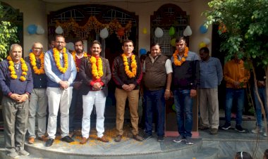 निजी शिक्षण संस्थान संघ बर्डोद ने मनाया नववर्ष मिलन समारोह