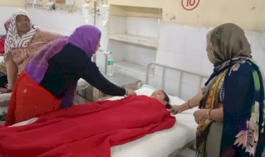 छत पर खेलते समय संतुलन बिगडने से गिरकर बालिका हुई घायल