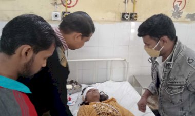 पहाड से गिरी कक्षा 10 की छात्रा, घायल अवस्था में लाया गया अस्पताल