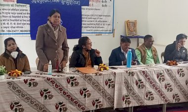 राजकीय उच्च माध्यमिक विद्यालय उदयपुरवाटी में सात दिवसीय शिविर का हुआ समापन